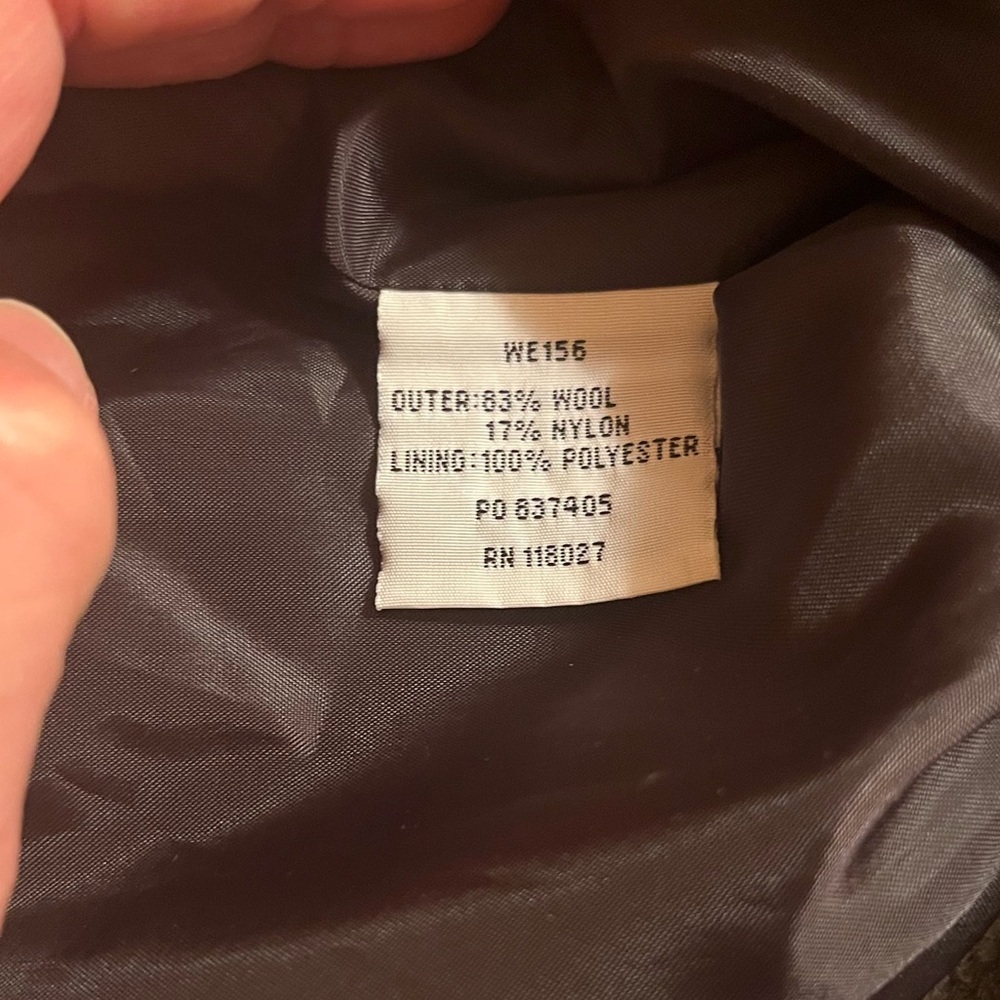 LAST CHANCE | Boden Wool Double Breasted Peacoat in Gray - Picture 8 of 9